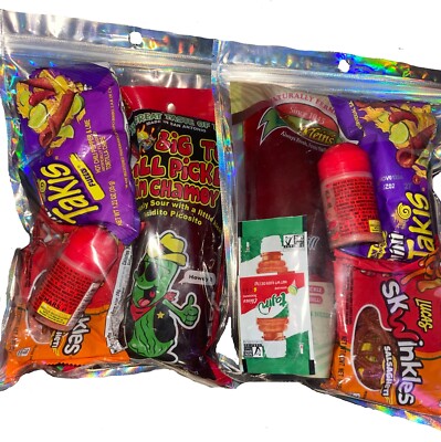 Chamoy Dill Pickle with Takis Combo Kits 