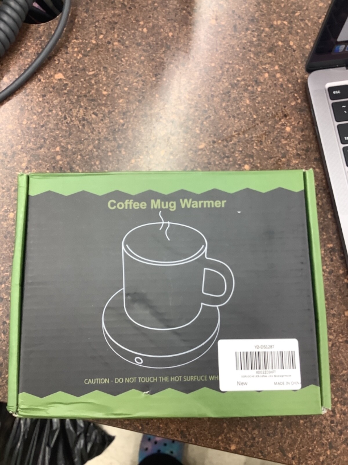 Coffee Cup Warmer Electric Mug Tea Milk Heater Pad Mat Office Home Auto Shut Off