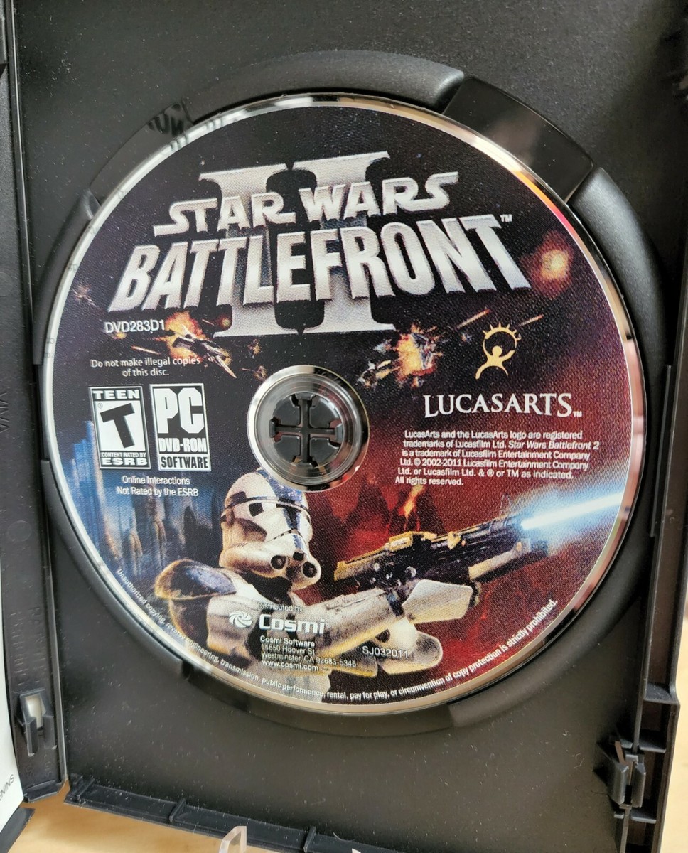 Star Wars Battlefront II (2005) PC DVD ROM Complete | eBay