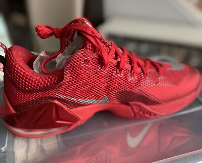 lebron 12 low red