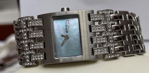Watch Breil TRIBE TW0255 Designer Stainless Steel Zirconia Extravagant Pearl - Picture 3 of 4
