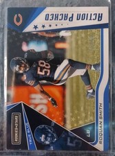 2019 Panini Rookies & Stars - Action Packed True Blue #AP-RS Roquan Smith /49