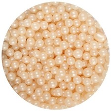 Edible Sugar Pearl Sprinkle Balls 4mm VintageLace Cupcake Cake Topper Decoration