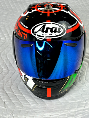 arai haga monza limited edition helmet Arai Corsair-V Haga Limited Edition Monza Full Face Graphic Helmet | XL |  Multicolor | Aftermarket | On-Road