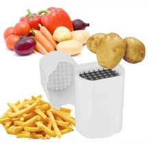 Potato Fries Cutter –Easy French Fry & Vegetable Dicer Multipurpose Kitchen Tool