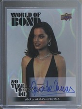 2025 James Bond No Time To Die World of White Ana de Armas as Paloma #BB-18 Auto