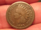 1864 BR, INDIAN HEAD CENT/PENNY,  FREE SHIPPING  (#437E)