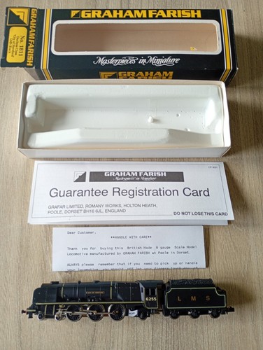 Graham Farish Spur N 1811 Duchess Class City of Hereford 6255 LMS schwarz unbenutzt  | Zustand: New: Other (See Details)