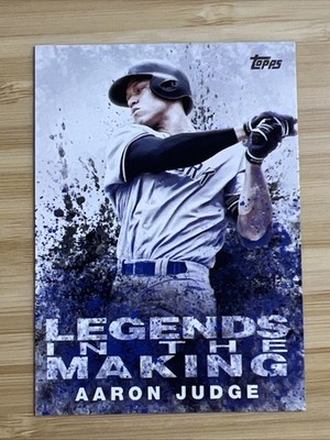 2018 Topps - Legends in the Making Aaron Judge #LTM-AJ  NY Yankees