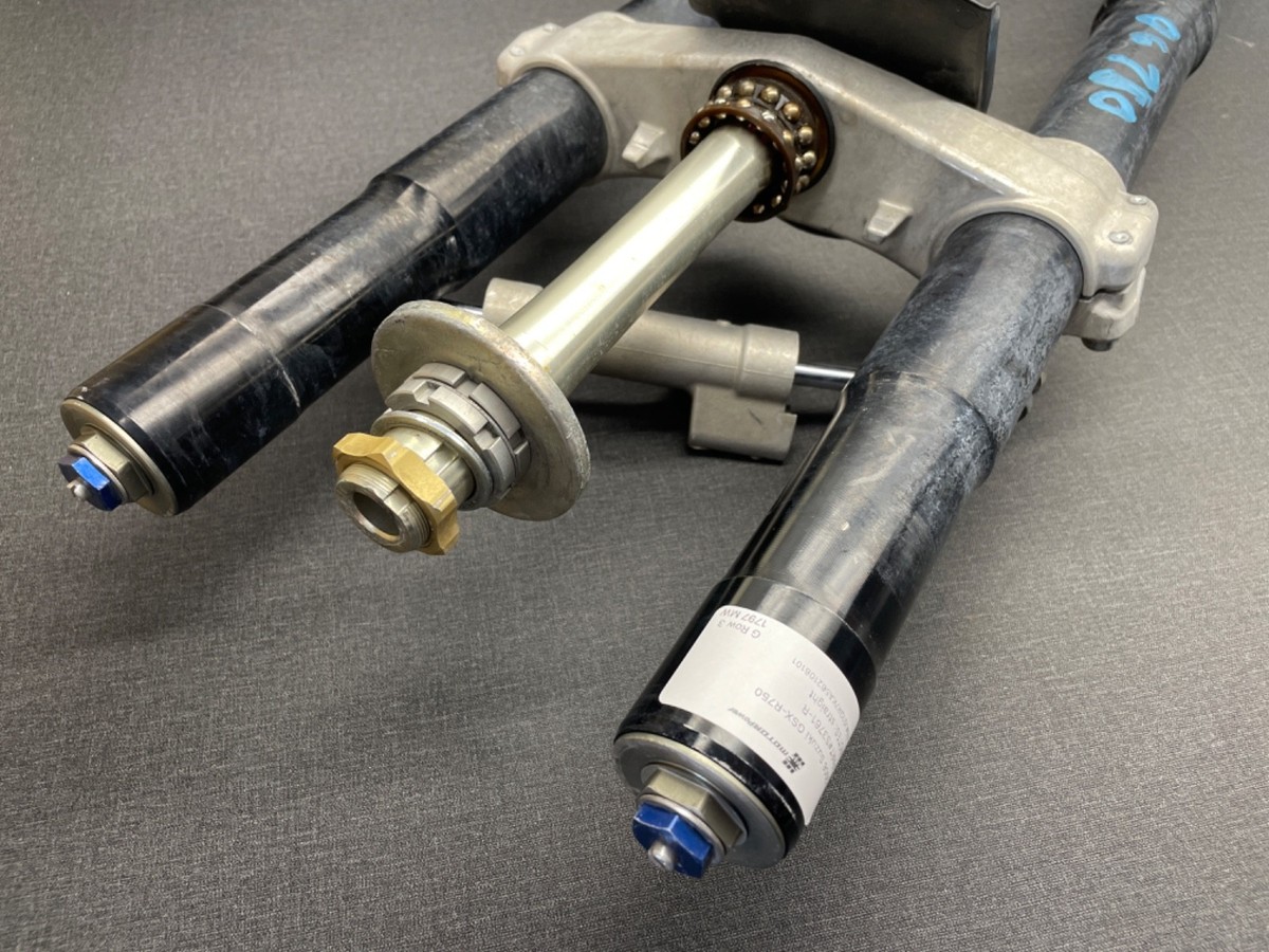 06-07 Suzuki GSX-R 750 Front Suspension Shocks Forks & Triple Tree