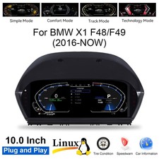 Misuratori quadro strumenti 10'' LCD DIGITAL SPEEDO PER BMW X1 X2 F39 F48 F49