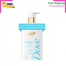 Dove Hydration Boost Body Wash for Women 6% Hydration Serum w Hyaluronic, 18.5oz 0.70 per gallon