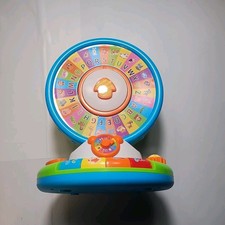 Alphabet Learning  Animal Sounds Toy for Kids, Spin and Sing Multicolor