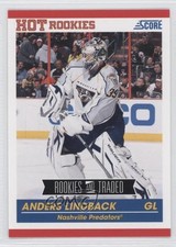 2010-11 Score Rookies & Traded Anders Lindback #603 1s7