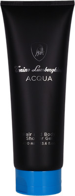 Acqua By Tonino Lamborghini For Men Hair & Body Shower Gel 13.6oz New