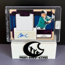 Colt Emerson | Auto #/32 Jersey Swatch Signatures | 2025 Panini Three and Two