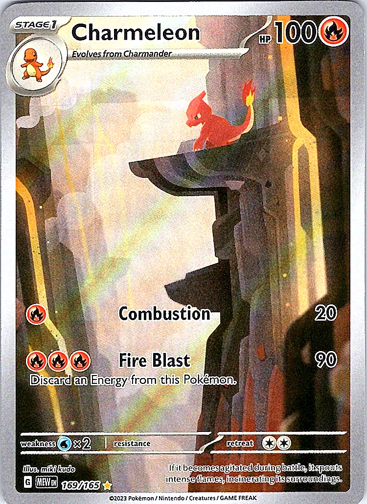 charmeleon pokemon card rare Charmeleon