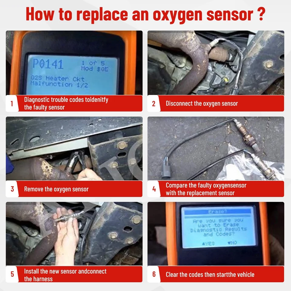 Sensor de oxígeno 4X para Buick Enclave Chevrolet Traverse GMC Acadia 2012-2017 3,6 L Foto 4 de 4