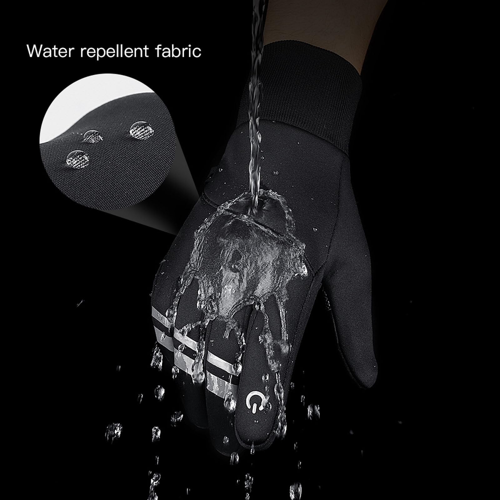 Winter Warm Gloves, Thin Windproof Waterproof The… - image 5