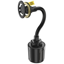 Scosche MagicMount  SMSCUP Magnetic Cup Holder Phone Mount with 1 Pack, Black