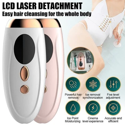 IPL Laser Permanent Hair Removal Machine Face Body Skin Painless Epilator Shaver