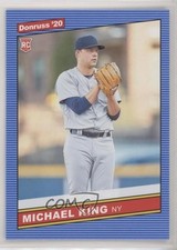 2020 Panini Donruss Retro 1986 Mike King Michael King #256 9h3