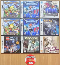 10 Lot Nintendo DS Cases with Manuals Inserts Instructions Books only no games