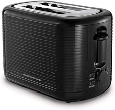 Morphy Richards Arc 2 Slice Toaster - Black