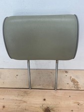 77-87 Bmw 7 Series E23 Front Seat Adjustable Headrest Beige Leather Oem 77-87 Bmw 7 Series E23 Front Seat Adjustable Headrest Beige Leather Oem
