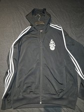 Vintage Adidas Track Jacket Muhammad Ali Size L P2P 27 inches