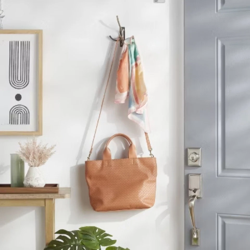 Gancho Giratorio Pulpo Moderno Níquel - Gancho de Pared Decorativo de Aluminio Fundido Brightroom Foto 2 de 3