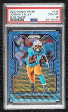 2020 Panini Prizm Rookie Blue Wave 71/199 Joshua Kelley #326 PSA 10 GEM MT 0x6n