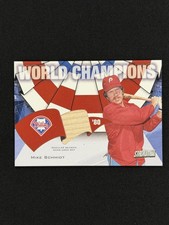 2002 Stadium Club Mike Schmidt World Champion Bat Relic Phillies