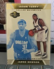 2007-08 Topps Co-Signers #79 Jared Newson / Jason Terry Silver Red Foil #32/89