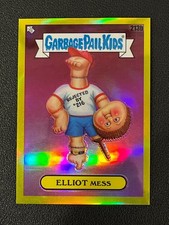 Elliot Mess 2023 Topps Chrome Garbage Pail Kids Yellow Refractor /275 213b