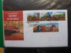 Australia 2004 150th Railways in Australia Set 5 Stamps First Day Cover