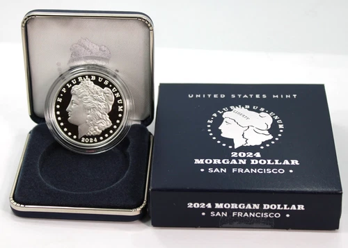 2024 S Proof Commemorative Morgan Silver Dollar !!