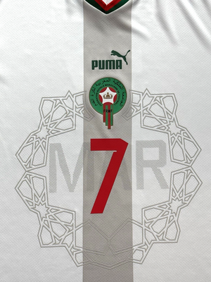 2022/23 Morocco Away Jersey #7 Ziyech XL Puma Soccer Football