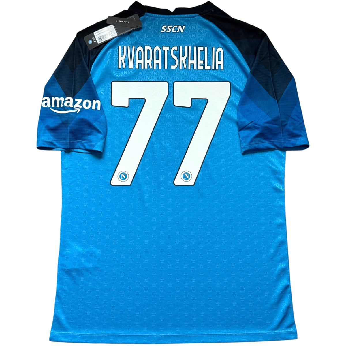 2022/23 Napoli Authentic Home Jersey #77 Kvaratskhelia 2XL Skin