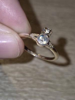 Vivienne Westwood LONDON ORB リング s925 Vivienne Westwood London Orb Gold Tone Sterling Silver 925 Ring