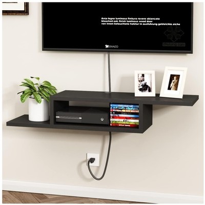 Elegant Black Entertainment Center