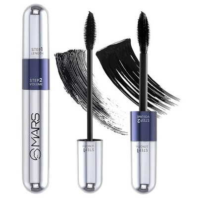 MARS Double Trouble 2-in-1 Mascara (15ml) Maximales Volumen & verlängerte Länge