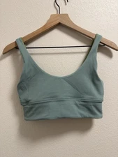 Lululemon Align Bra Reversible Linen Size 8 (W2CYOS) Green
