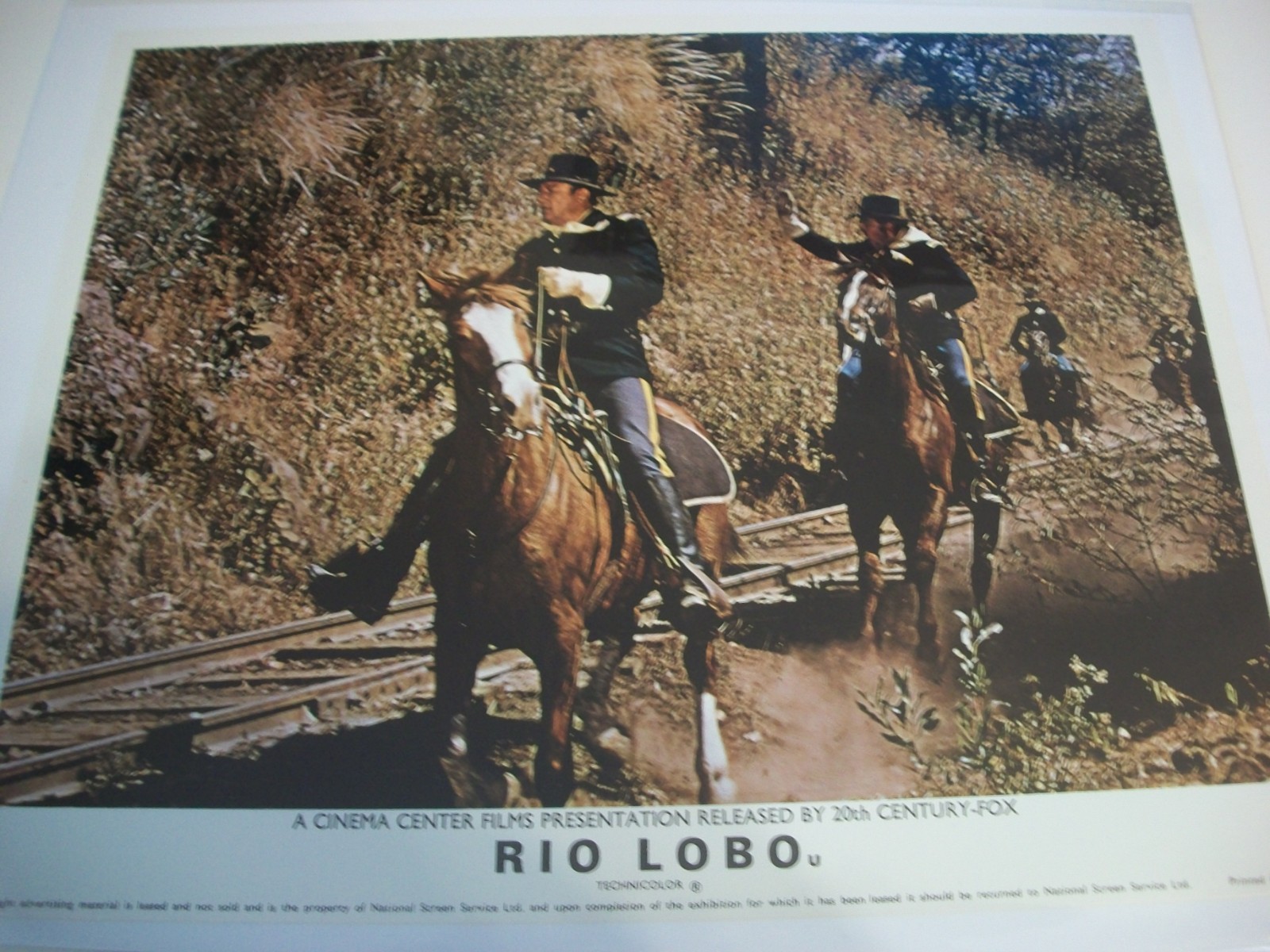 Rio Lobo   8x10   lobby card set  1971