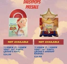 Taylor Swift x Toy Story 5 I Knew It I Knew You EXCLUSIVE Vinyl Set PRESALE