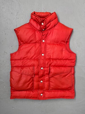 Vintage Holubar Puffer Outdoor Hiking Camp Vest Jacket Size S