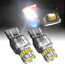 2x Auxito 7440 7443 Led Back Up Reverse Light Bulbs White 6500k Extremely Bright 2x Auxito 7440 7443 Led Back Up Reverse Light Bulbs White 6500k Extremely Bright
