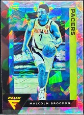2020-21 Panini Flux Malcolm Brogdon Cracked Ice #67 Pacers C093