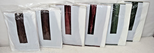 6 Brown Burgandy Khaki Green Ultra Sheer Pantyhose Lot Queen Q 1x 2x 3x 160-240 - Picture 2 of 13