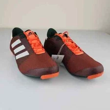 Size: 9.5 / Mens Adidas Impact Orange-Ecru Tint-Shadow Green Cycling Shoes